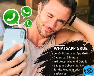 persönlicher Whats App Gruß buchen